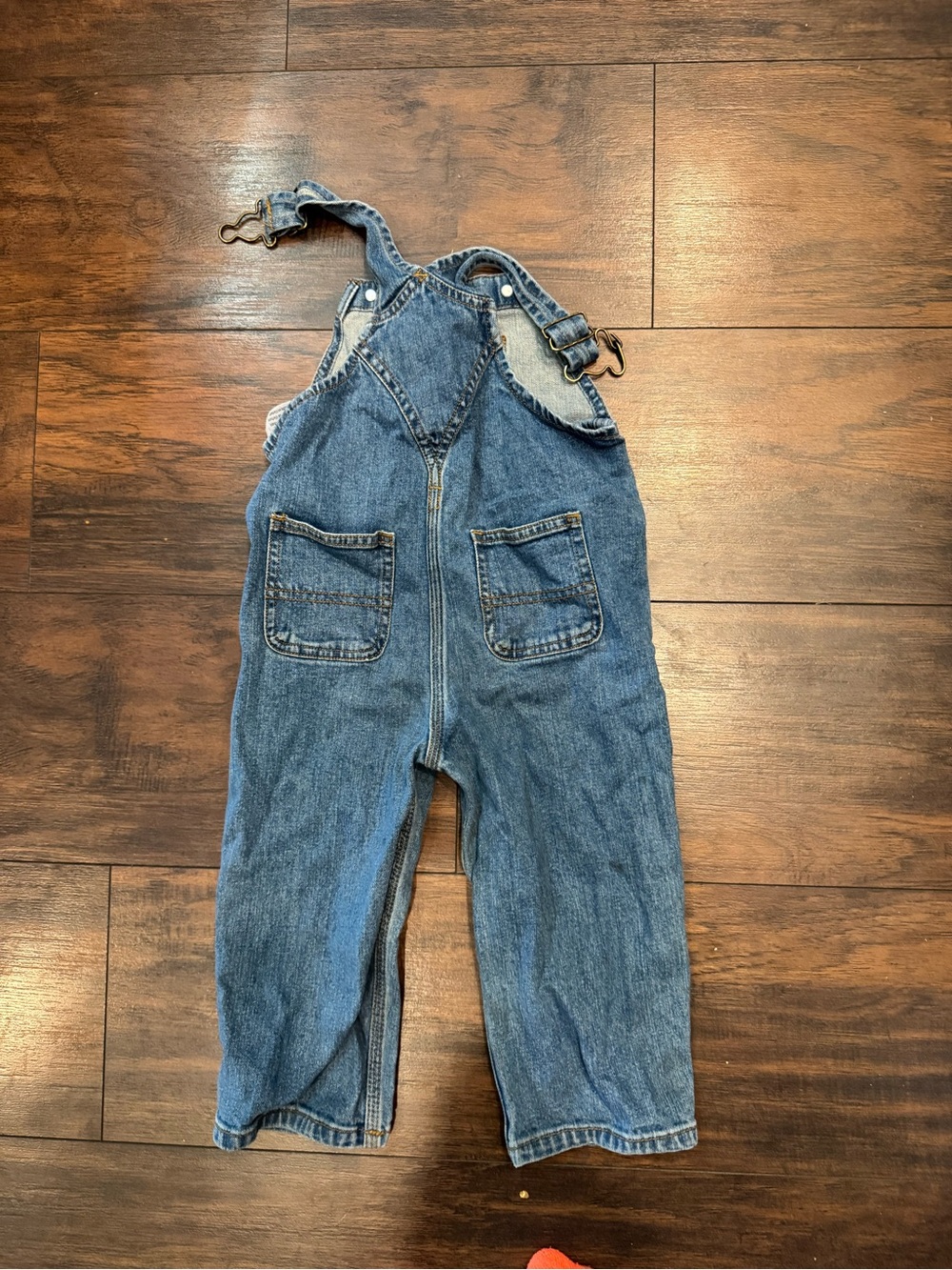 Carhartt Kids Denim Overalls in Blue